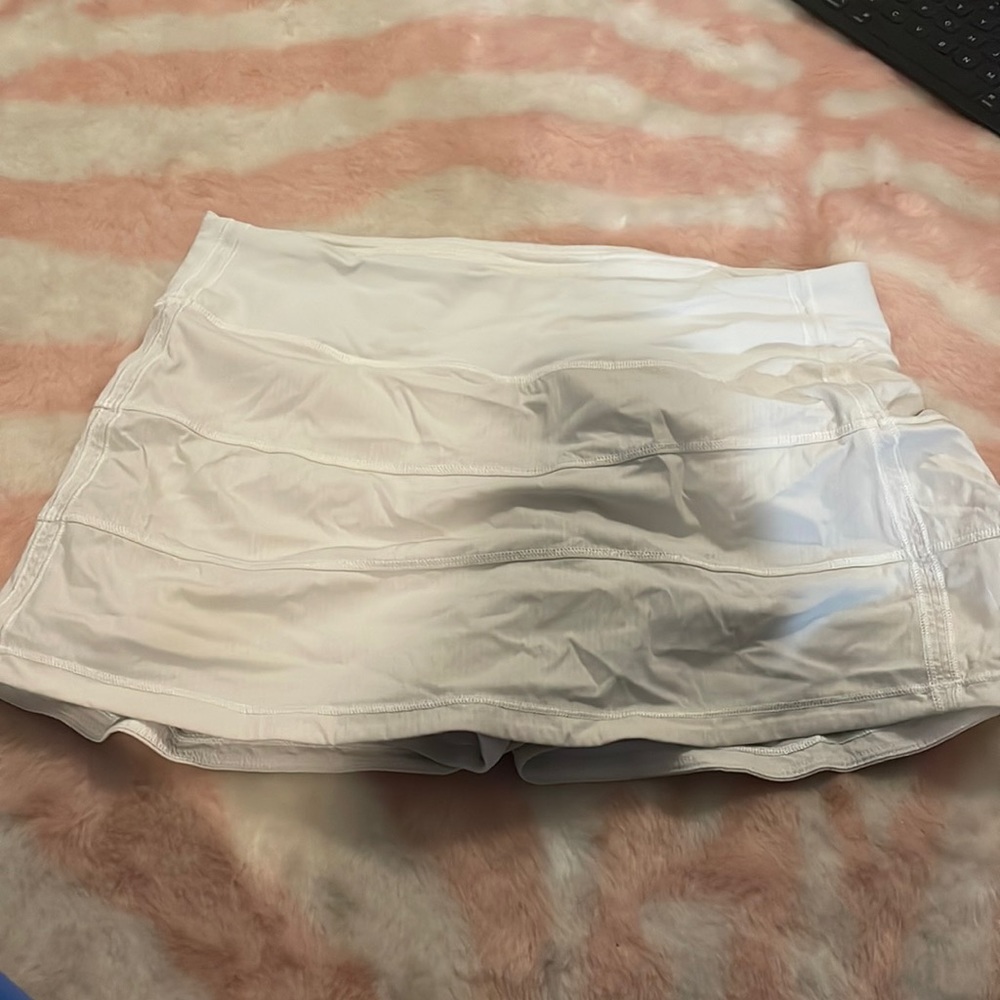 White lulu pace rival skirt